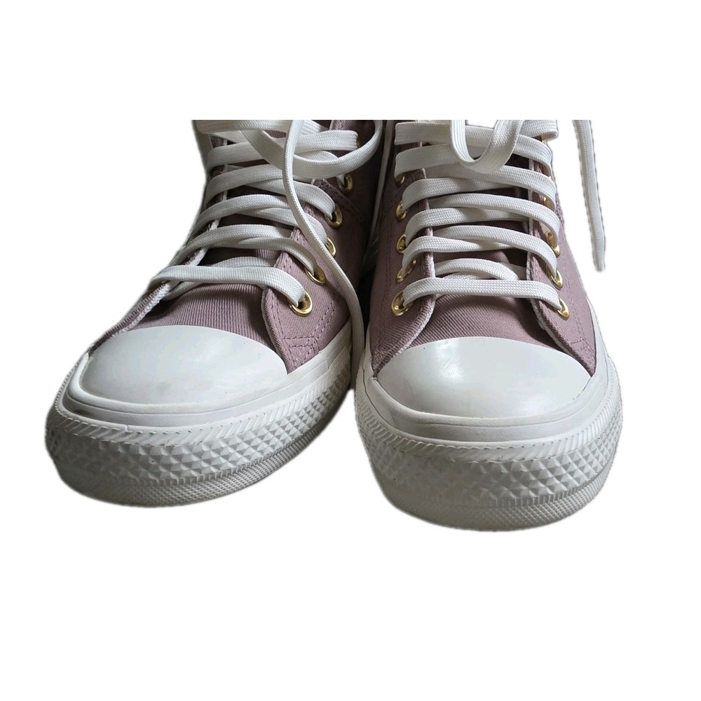 Converse Chuck Taylor All Star Mid Pink Gold Women's Size 9.5 - Picture 5 of 10